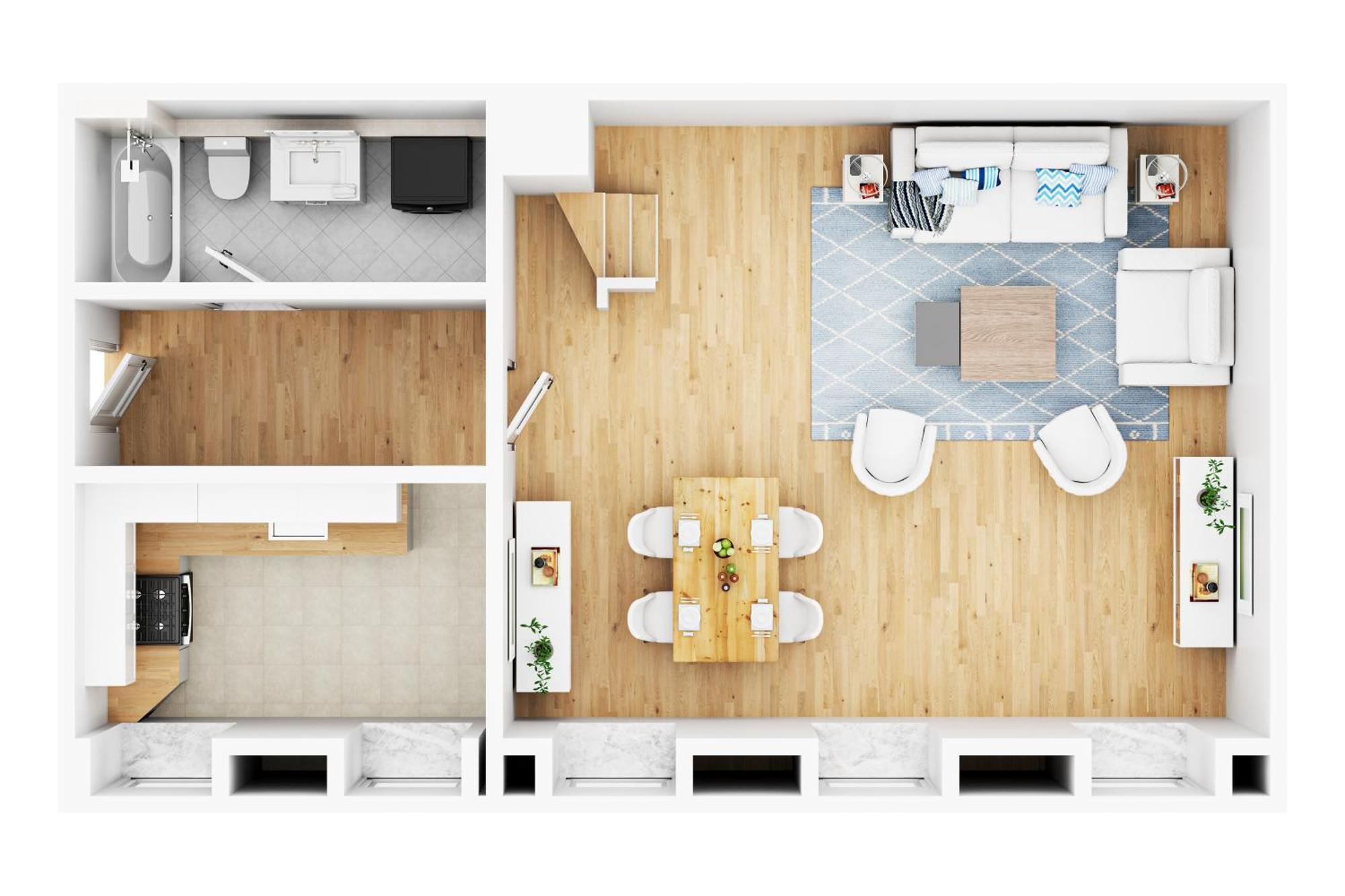 Fewo1846 - Lille Petuhtante II - Elegante Vintage-Wohnung Mit 2 Schlafzimmern 弗伦斯堡 外观 照片